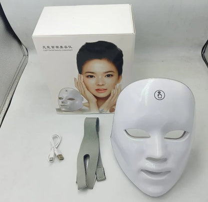 LED Face Mask Light Therapy, LED Facial Skin Care Mask